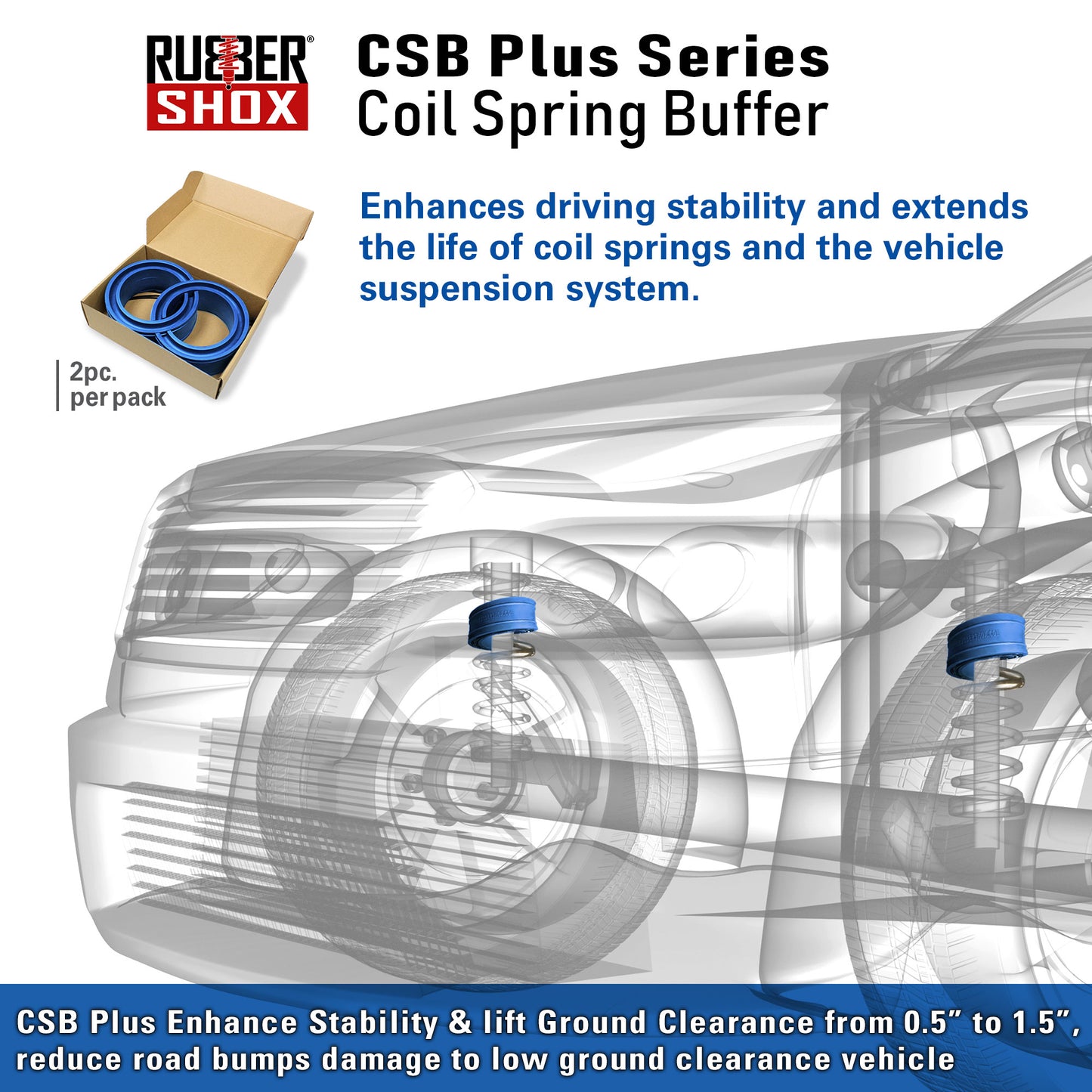 CSB Plus Series (Set of 2) | Shore 60±5 HA