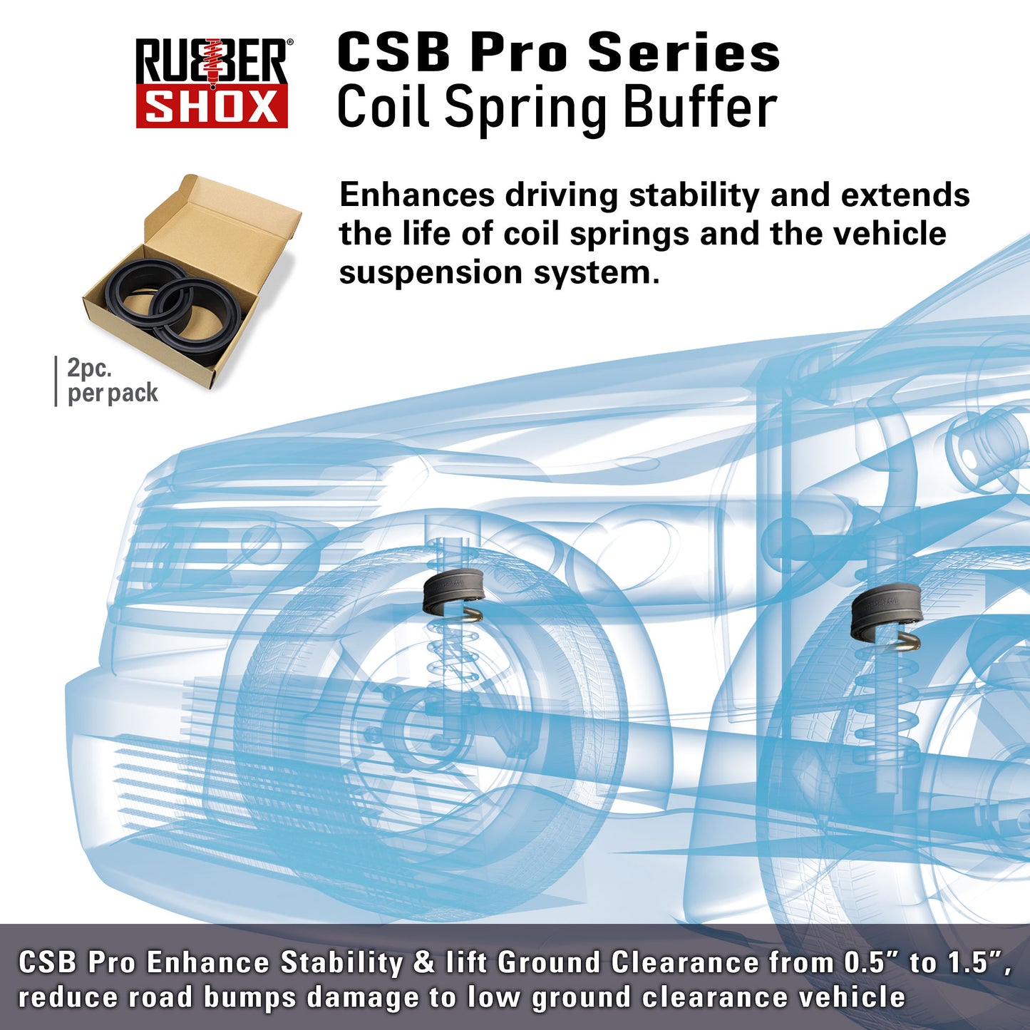 CSB Pro Series (Set of 2) | Shore 65±5 HA