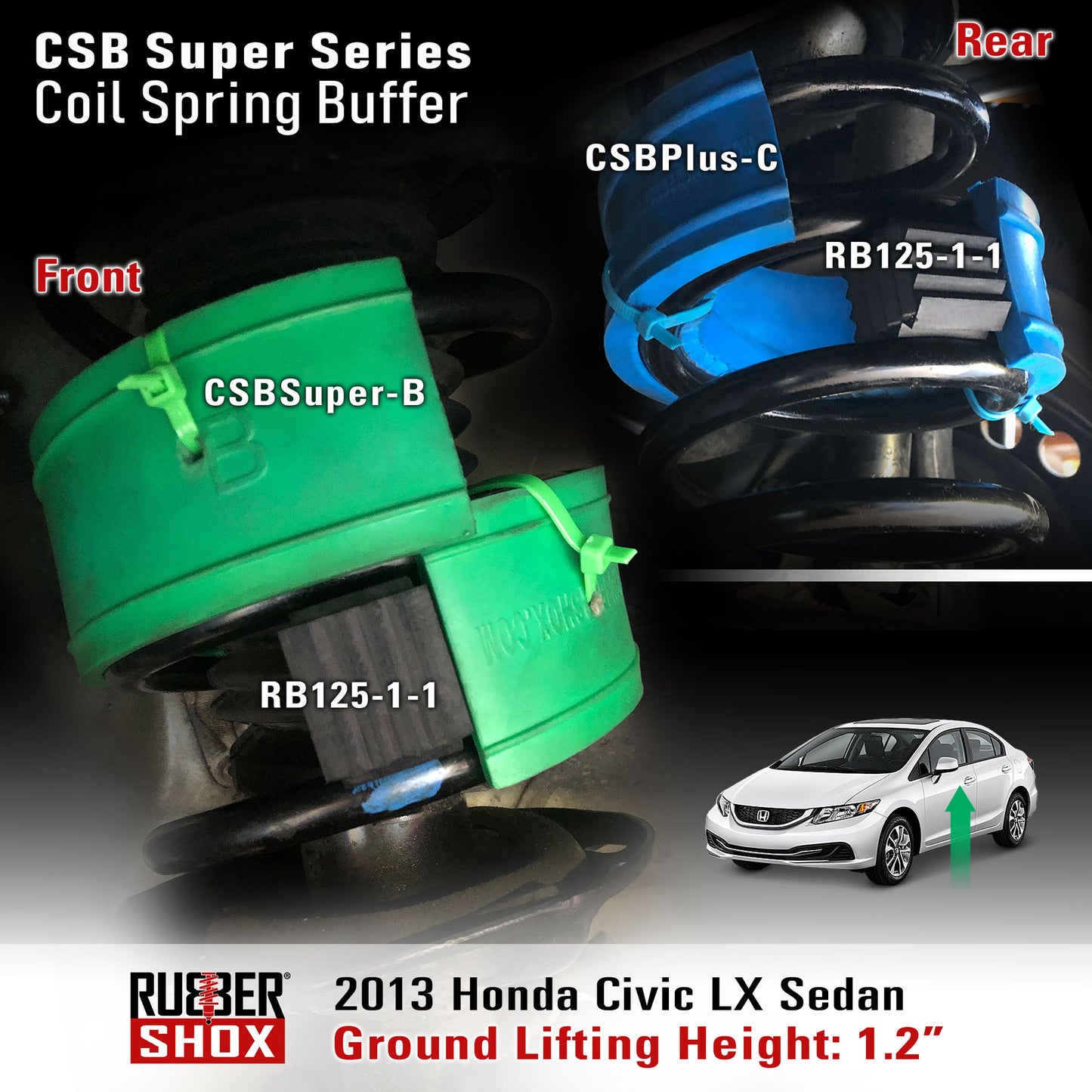 CSB Super Series (Set of 2) | Shore 70±5 HA