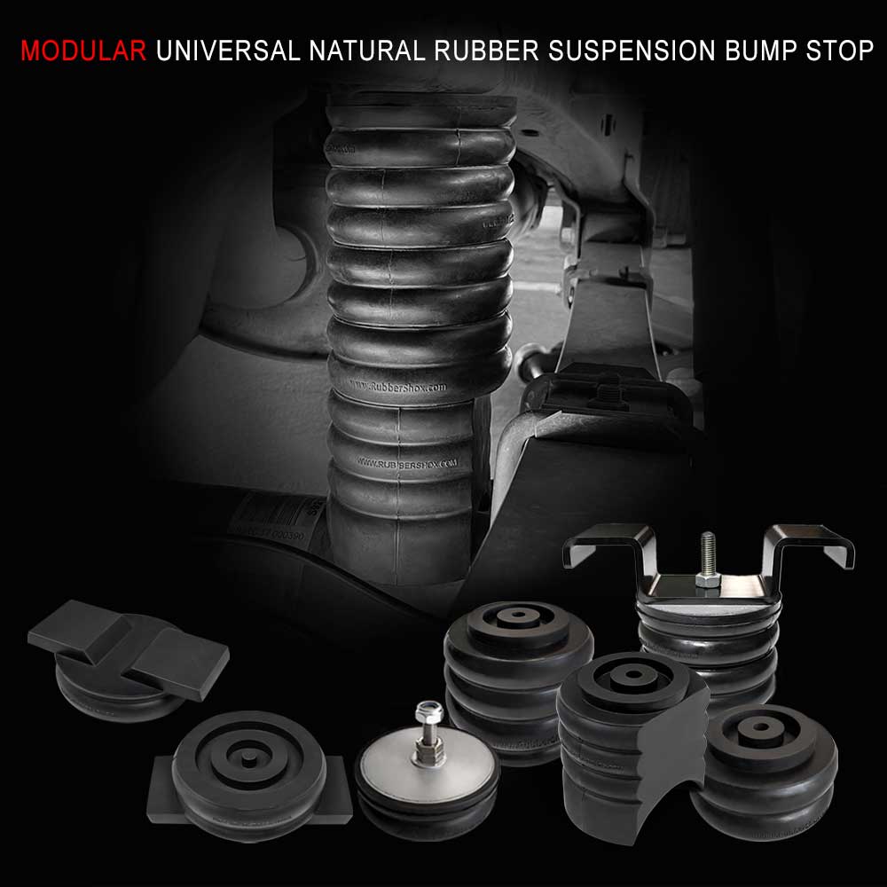 Modular Universal Natural Rubber Suspension Bump Stop