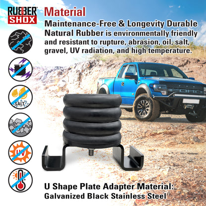 Universal Rubber Off Road Bump Stops - UB12-OFFROAD for Toyota Tacoma Tundra / GMC Canyon / Chevrolet Colorado