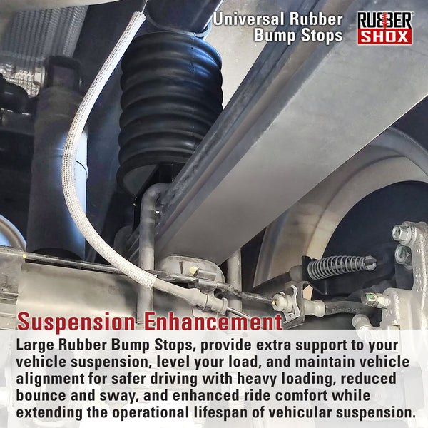 Universal Rubber Bump Stops - For Truck or Recreational Vehicle (RV ...