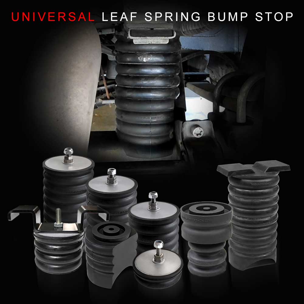 Front-Rear Coil Spring Buffers for Better Rides : RubberShox®