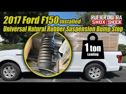 Universal Natural Rubber Suspension Bump Stop - Ford F150/250 (Set of 2)