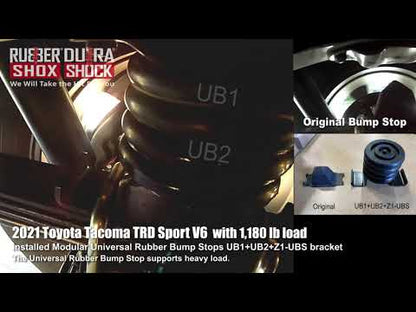 Universal Rubber Off Road Bump Stops - UB12-OFFROAD for Toyota Tacoma Tundra / GMC Canyon / Chevrolet Colorado