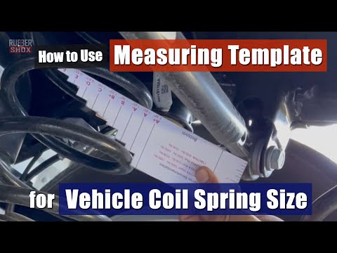 Coil Spring Buffer Size Selection Template User Guide